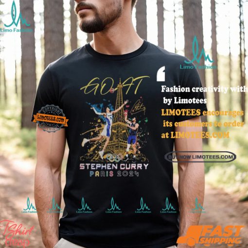 GOAT Stephen Curry Paris 2024 T Shirt
