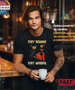 Galactixy_Illustrations Very Demure Very Mindful Tee shirt