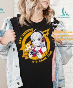 Gamer Girl Power Cheese & Victory shirt