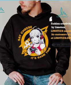 Gamer Girl Power Cheese & Victory shirt