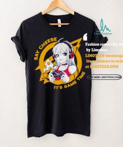 Gamer Girl Power Cheese & Victory shirt