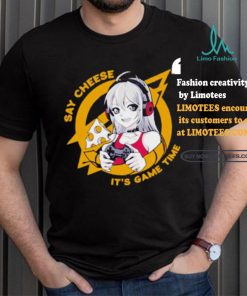 Gamer Girl Power Cheese & Victory shirt