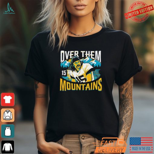 Gardner Minshew Las Vegas Raiders 15 over them mountains Shirt
