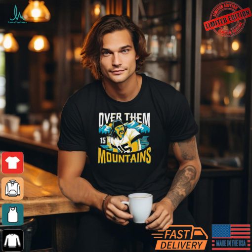 Gardner Minshew Las Vegas Raiders 15 over them mountains Shirt