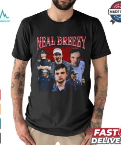 Garrett Greene Wearing A Neal Breezy Tee Shirt