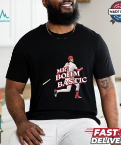 Garrett Stubbs Wearing Mr. Bohm Bastic Tee Shirt