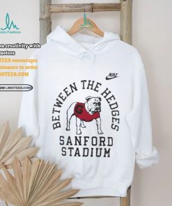 Georgia Bulldogs Nike Between The Hedges Sanford Stadium Shirt, hoodie, sweater, long sleeve and tank top Georgia Bulldogs Nike Between The Hedges Sanford Stadium Shirt