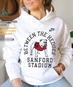 Georgia Bulldogs Nike Between The Hedges Sanford Stadium Shirt, hoodie, sweater, long sleeve and tank top Georgia Bulldogs Nike Between The Hedges Sanford Stadium Shirt
