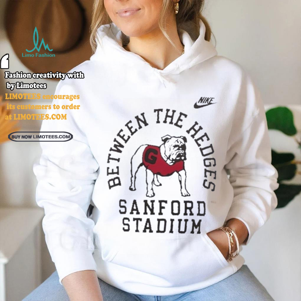 Georgia Bulldogs Nike Between The Hedges Sanford Stadium Shirt Georgia Bulldogs Nike Between The Hedges Sanford Stadium Shirt