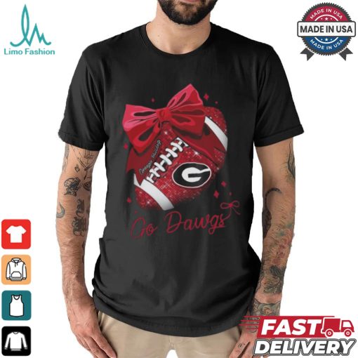 Georgia Bulldogs Real Girls Love Football Go Dawgs Shirt