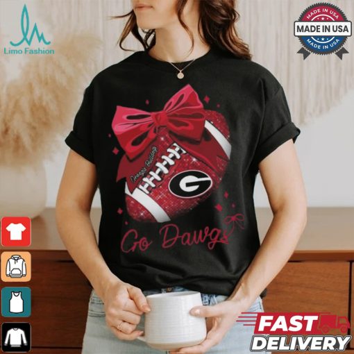 Georgia Bulldogs Real Girls Love Football Go Dawgs Shirt