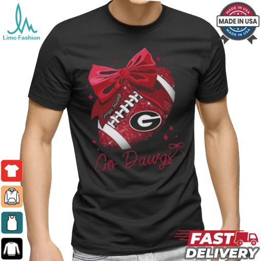 Georgia Bulldogs Real Girls Love Football Go Dawgs Shirt