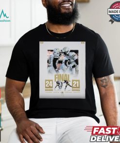 Georgia Tech Football Win 24 21 Florida State Football 2024 Aer Lingus College Football Classic Final Score Shirt