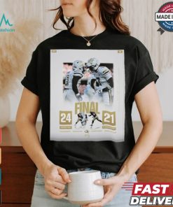 Georgia Tech Football Win 24 21 Florida State Football 2024 Aer Lingus College Football Classic Final Score Shirt