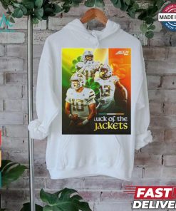 Georgia Tech Stuns No. 10 Florida state luck of the jackets poster shirt