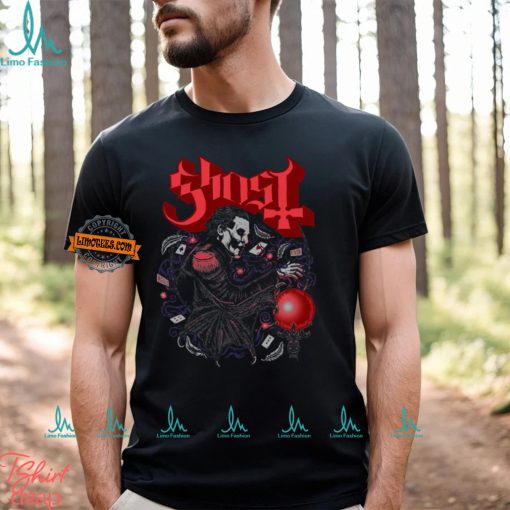 Ghost Franchise Club Papa Cards T shirt