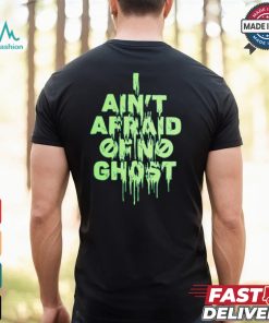 Ghostbusters Neon Green Text Shirt