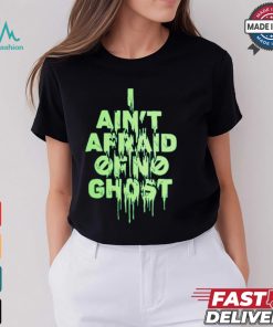 Ghostbusters Neon Green Text Shirt