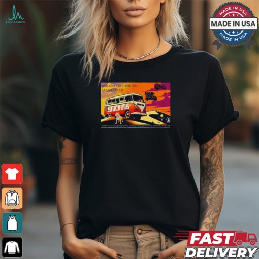 Glazart Packers October 2 2024 Lost Youth Tour Poster Shirt