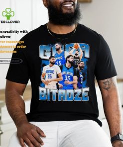 Goga Bitadze basketball player lightning vintage shirt