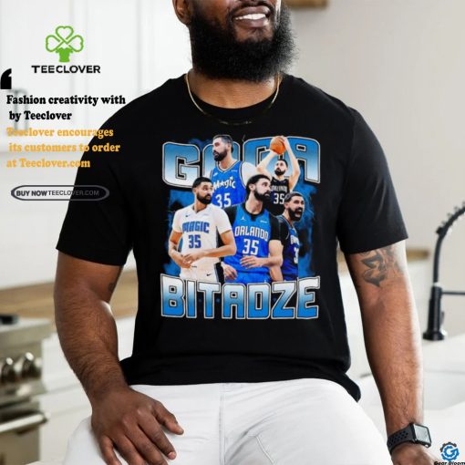 Goga Bitadze basketball player lightning vintage shirt