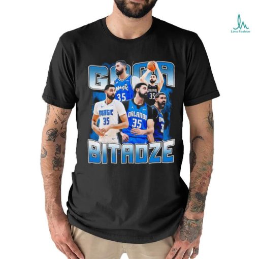 Goga Bitadze basketball player lightning vintage shirt