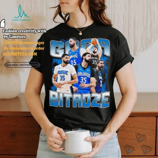 Goga Bitadze basketball player lightning vintage shirt