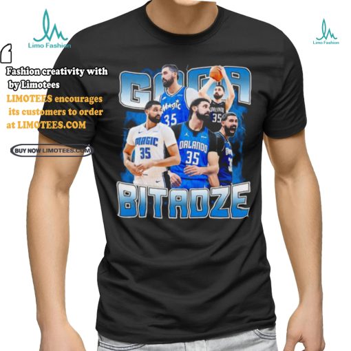 Goga Bitadze basketball player lightning vintage shirt