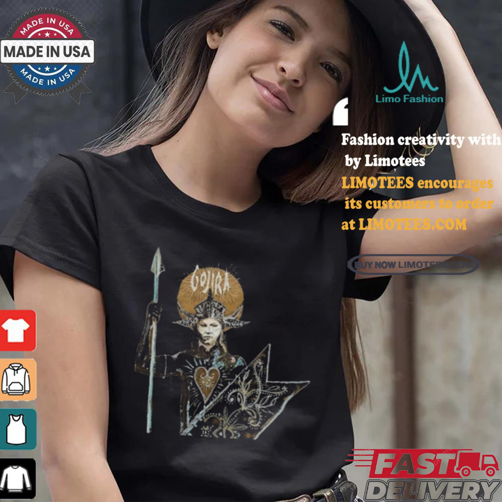Gojira Classic Album Fortitude Warrior Shirt Gojira Classic Album Fortitude Warrior Shirt