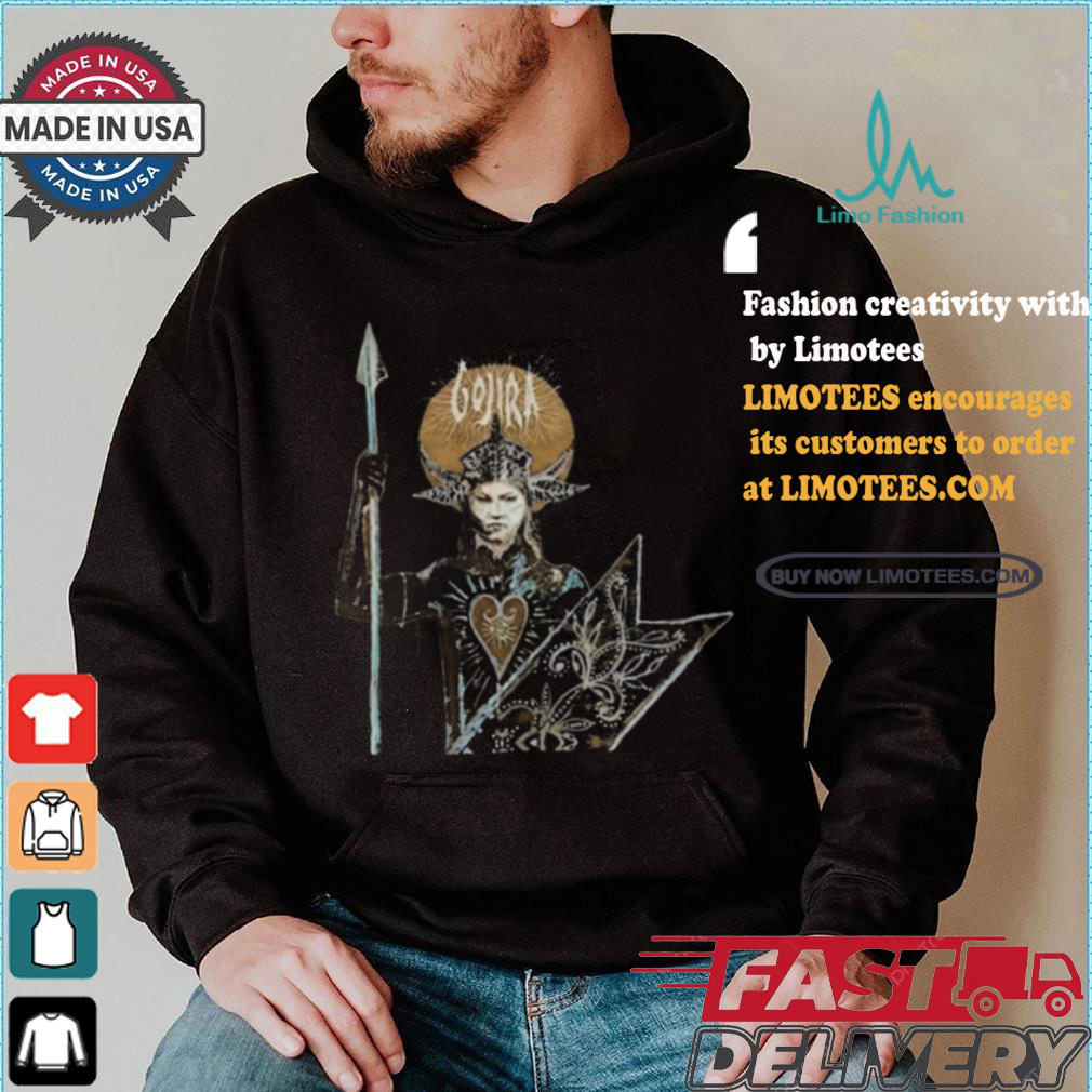 Gojira Classic Album Fortitude Warrior Shirt Gojira Classic Album Fortitude Warrior Shirt