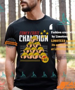 Gold Star Coney Crate Champion Shirt