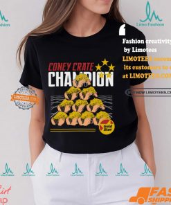 Gold Star Coney Crate Champion Shirt