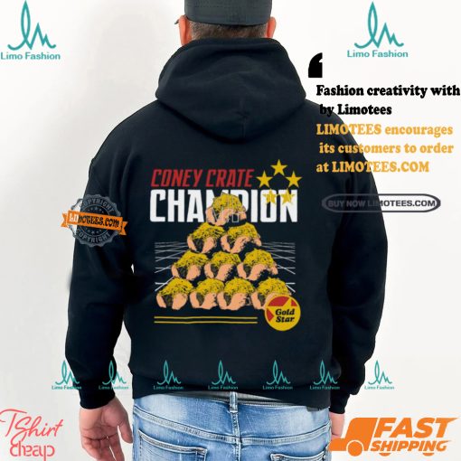 Gold Star Coney Crate Champion Shirt