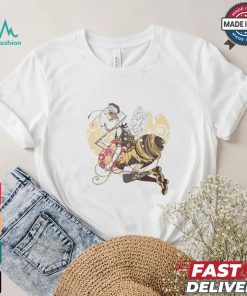 Golden Guardian Of The Hive, This Ethereal Anime Character Blends The Elegance T shirt