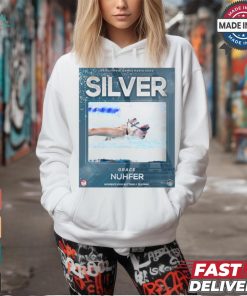 Grace Nuhfer Silver Medal Women’s 100M Butterfly S13 Final Paralympic Games Paris 2024 Poster t shirt
