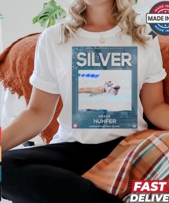 Grace Nuhfer Silver Medal Women’s 100M Butterfly S13 Final Paralympic Games Paris 2024 Poster t shirt