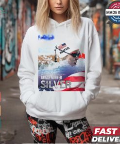 Grace Nuhfer Team USA Silver Medal Women’s 100m Butterfly S13 Paris Paralympics Poster t shirt
