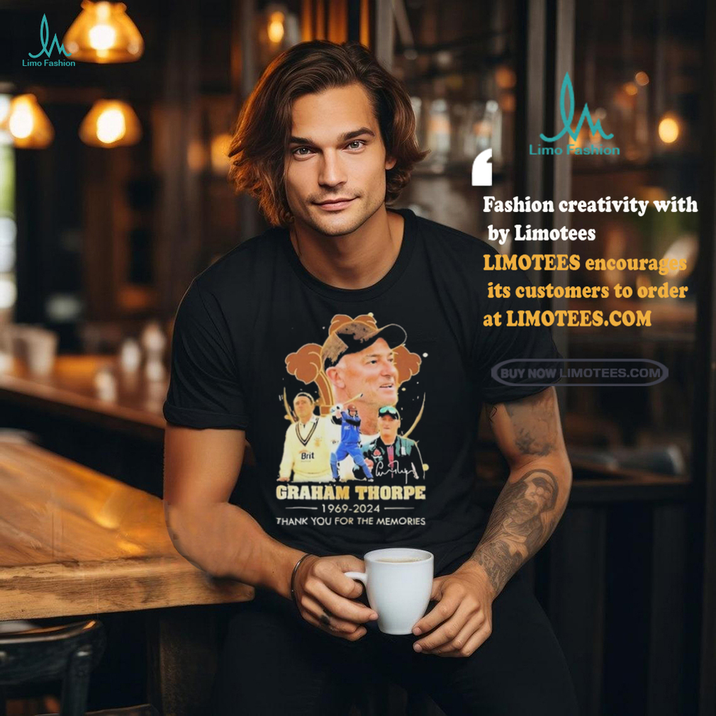 Graham Thorpe 1969 2024 Signature Thank You For The Memories Shirt Graham Thorpe 1969 2024 Signature Thank You For The Memories Shirt