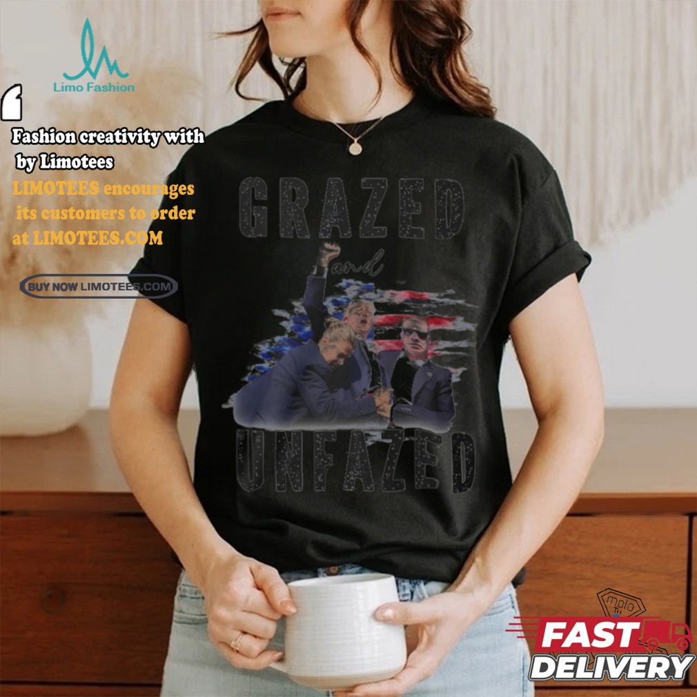 Grazed and Unfazed Trump 2024 Shirt Grazed and Unfazed Trump 2024 Shirt