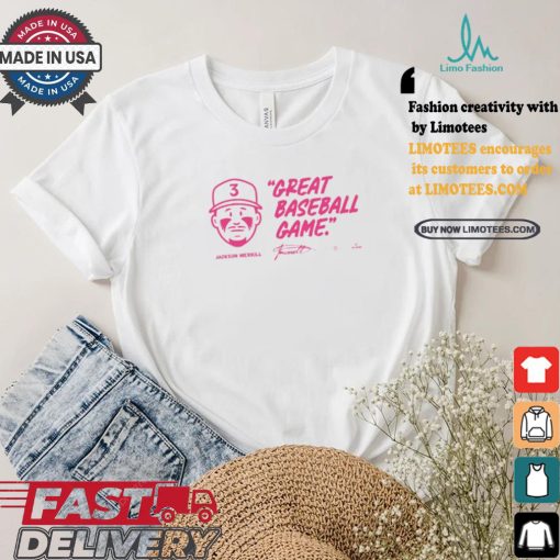 Great Baseball Game Jackson Merrill Shirt