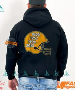 Green Bay Football Glory Years Helmet Shirt