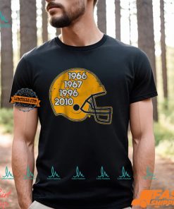 Green Bay Football Glory Years Helmet Shirt