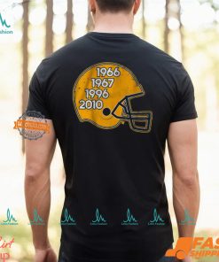 Green Bay Football Glory Years Helmet Shirt