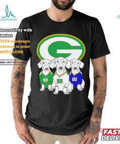 Green Bay Packers dachshund dogs shirt