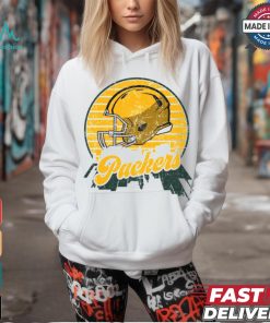 Green Bay football team Skyline helmet T Shirt