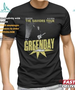 Green Day August 2024 The Saviors Tour Shirt