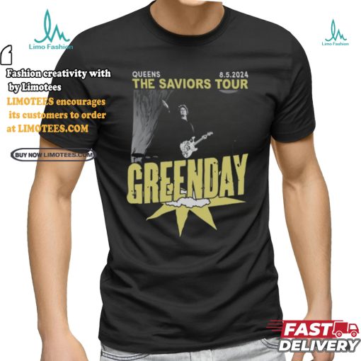 Green Day August 2024 The Saviors Tour Shirt