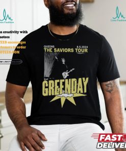 Green Day August 2024 The Saviors Tour Shirt