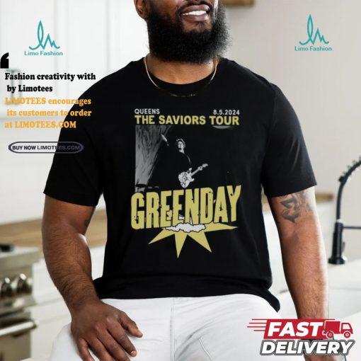 Green Day August 2024 The Saviors Tour Shirt