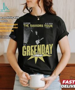 Green Day August 2024 The Saviors Tour Shirt